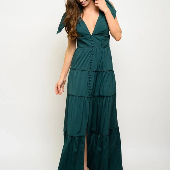 BOHO DOLLZ Tiered Maxi Dress - Picture 4 of 5